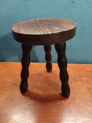 Vintage French Milking Stool • £45