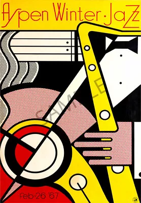 £4.99 • Buy Vintage Music Poster Jazz Festival Aspen 1967 Retro Gig Advert Art Print A3 A4