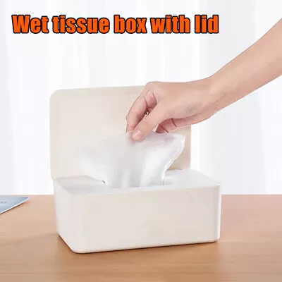 Wipes Dispenser Holder Sealed Tissue Storage Box Case Wet Baby Wipes Holder Case • $17.84