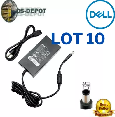 LOT 10 Dell 130w PA-4E OEM LA130PM121 DA130PE1-00 Genuine Laptop AC Adapter • $69.98