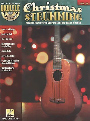 $32.99 • Buy Ukulele Play Along Vol 11 Christmas Strumming Sheet Music Song Book W CD