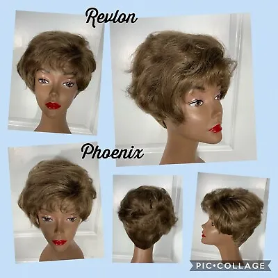 Cute Revlon Wig “Phoenix” Color 18R Mocha Brown Sz Avg Clean/Conditioned GUC! • $18