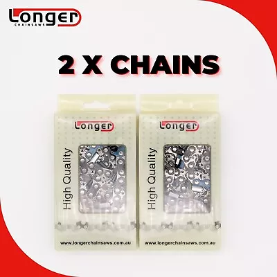 2 X CHAINSAW CHAIN 10  Inch For OZITO 18V CORDLESS CHAINSAW OCS-018 PXCCSS-018 • $35.07