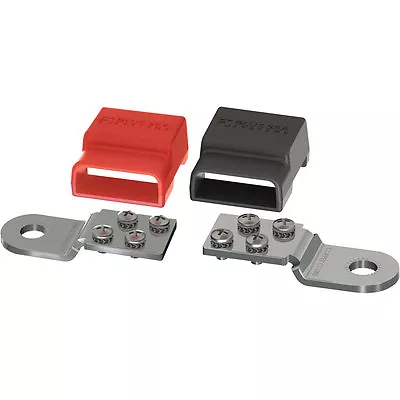 Blue Sea Marine Boat Battery Terminal Mount BusBars 100A 32V Positive Negative • $27.45