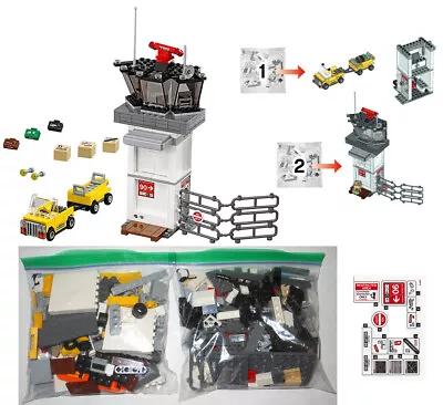 LEGO 76051 Super Hero Airport Battle: AIPORT MODEL ONLY  Parts + Unused Stickers • $48.50