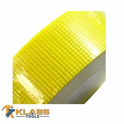 Heavy Duty 2″ X 300′ Self-Adhesive Drywall Yellow Mesh Tape • $320.99