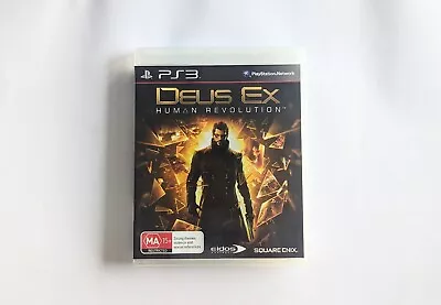 Mint Disc PlayStation 3 PS3 - Deus Ex Human Revolution - Complete With Manual • $5.95