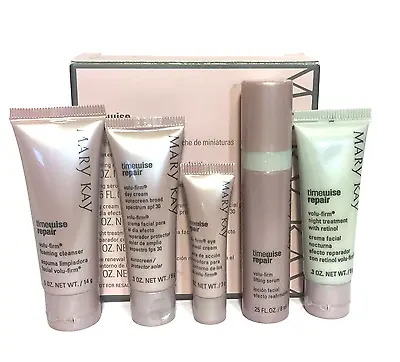 Mary Kay Timewise Repair Volu-firm Deluxe Mini/the Go Set~nib~5 Pc Travel Kit • $39.99