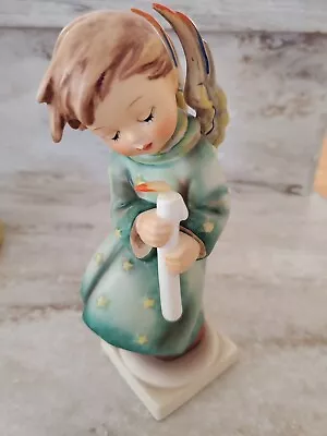 Vintage Goebel Hummel Figurine Heavenly Angel West Germany Read Disc! See Photos • $9.99