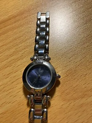 Vintage Fossil Silver MICKEY MOUSE Disney Store DS-1109 Japan Wrist Watch • $25