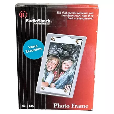 Radio Shack Voice Recording Photo Frame 63-1145 - 10 Second Talking Photo Frame • $9.99
