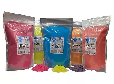 Baking Beauty & Beyond 62 Flavour Cotton Candy Floss Sugar 400g Buy 3 Get 2 Free • £6.99