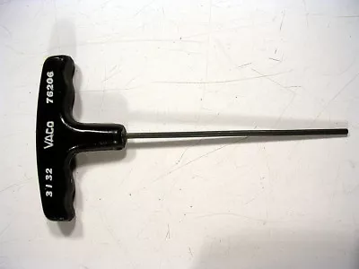 New Vaco  Model 76206 T Handle Allen Wrench 3/32  • $4