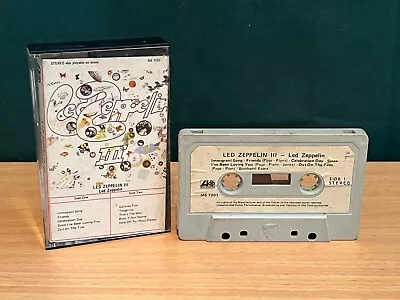 Led Zeppelin III Cassette Tape Vintage Atlantic M5 7201 • $50