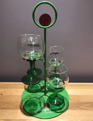 £45 • Buy Rare Stunning Party Piece Tanqueray Gin Tree Plus 4 X Tanqueray Gin Glasses