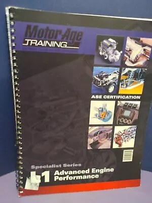 MotorAge L1 ASE Automotive Advanced Engine Performance Test Prep Manual • $39.50