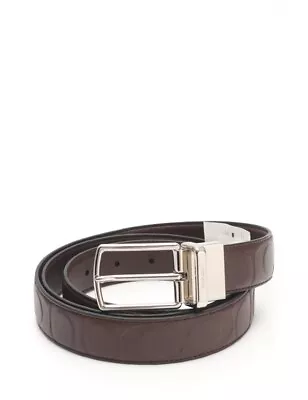 Coach Harness Cut-to-size Reversible Signature Leather Belt (f64827) Brown • $60