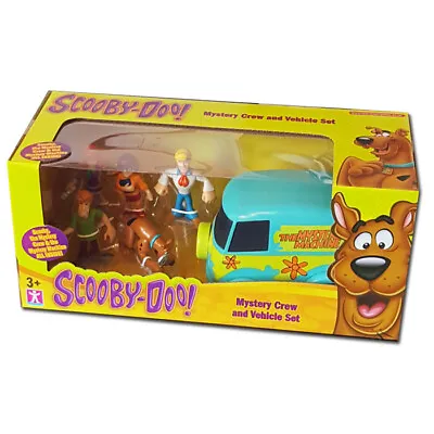 £22.95 • Buy New Scooby Doo Mystery Solving Crew Figures & Van Mini Playset