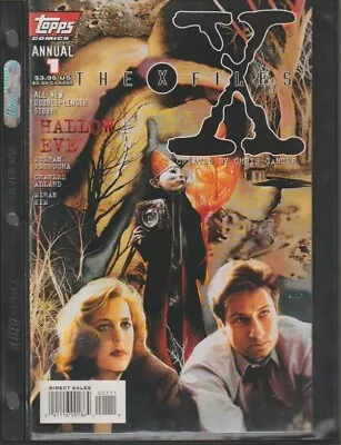 X-files #1 *** Annual Issue *** Topps • $8.99