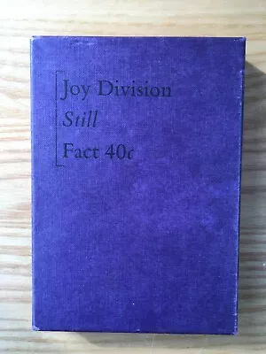 Joy Division Still Fact 40c Factory Records Boxed Cassette Very Rare • £50