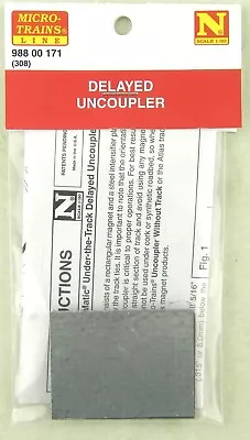 N Scale Delayed Uncoupler (Under Track) - Micro-Trains Line #98800171 (308) • $5.50