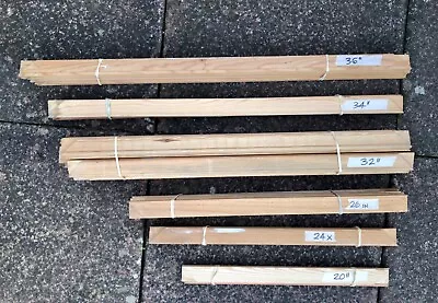 Bundle Of 22 Professional Canvas Stretcher Bars In 6 Different Lengths  • £25