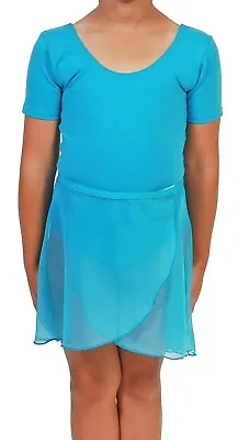£13.50 • Buy RAD Primary & Pre-Primary Ballet Leotard Cotton Short Sleeves Marine Blue