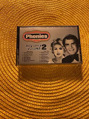 Vtg 1983 Rich Little PHONIES Vol. 2 Julie Dees Celebrity Telephone Cassette Tape • $4