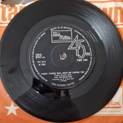 The Velvelettes - These Things Will Keep Me Loving You - 1971 7  Vinyl Single  • $17.39