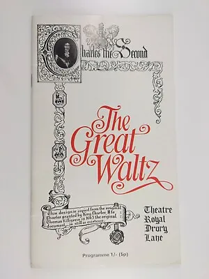 £3.08 • Buy 1970s The Great Waltz Theatre Royal Drury Lane Sari Barabas David Watson