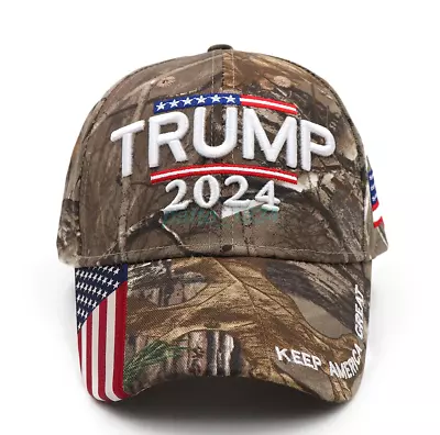 $15.99 • Buy AU Donald Trump 2024 MAGA Hat Cap Camo USA KAG Make Keep America Great Again