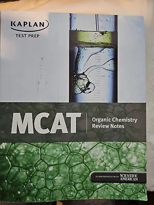 KAPLAN MCAT ORGANIC CHEMISTRY REVIEW Very Good Condition • $5.99