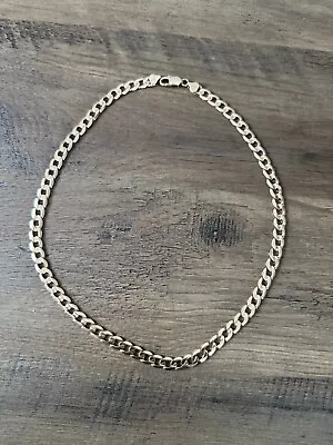 Mens Heavy 9ct Gold Curb Chain 31g • £740