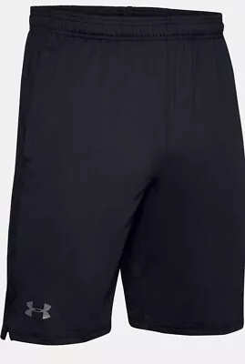 Under Armour Men's Shorts 4XL Loose Fit Black NWT • $21.99