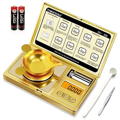 Milligram Scale 50g/0.001g High Precision Mg Scale Jewelry Scale With Tare... • $42.84