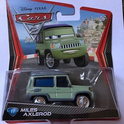 Cars 2 Miles Axlerod #17 Disney Pixar Cars • $11.49