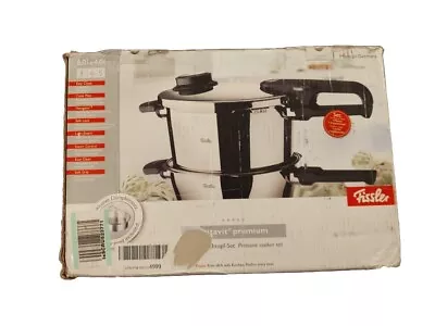 Fissler  8.5 Qt. + 4.2 Qt. Pressure Cooker - Skillet - Vitavit - (6 Pieces Set) • $199.99