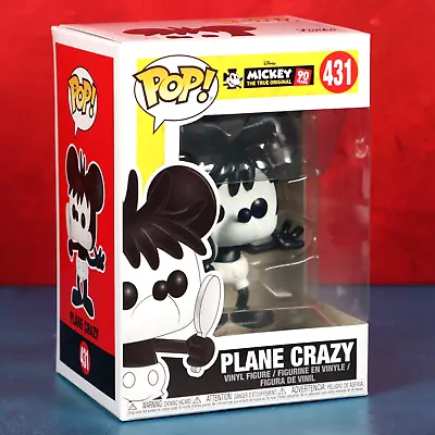 Funko Pop Disney Mickey Mouse 431 Plane Crazy 90 Years 2018 With Protector • $14.39