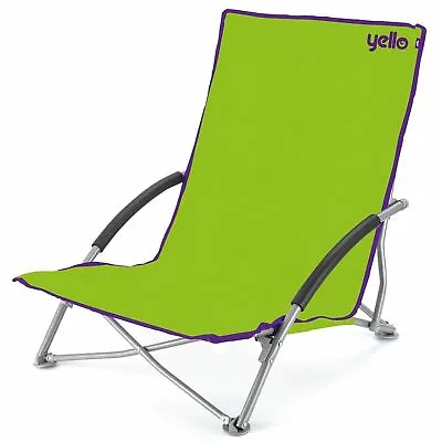 Low Folding Beach Chair Camping Fishing Lightweight Portable Bag • £19.29