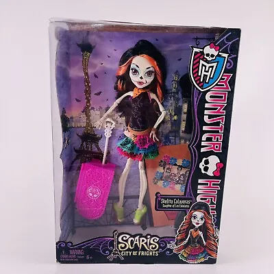 Monster High Doll Skelita Calaveras Scaris City Of Frights In Box Mattel NIB • $148.54