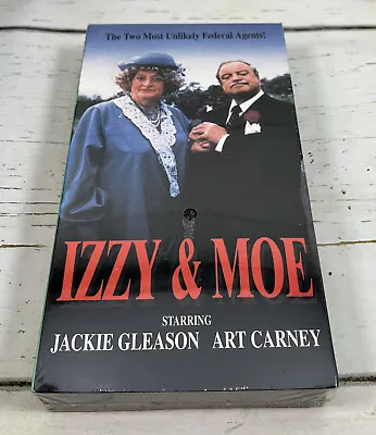 Izzy And Moe (VHS 1985) Jackie Gleason Art Carney Cynthia Harris Comedy NEW • $3.99