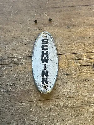 Vintage Schwinn Head Badge + Screw 70s Schwinn Breeze Varsity Continental • $24.99