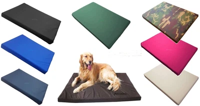 £26.90 • Buy Waterproof Dog Cage Mat Heavy Duty Chew Resistant Mattress Outdoor Crate Bed Pad