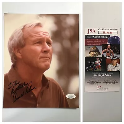 Golf Legend Arnold Palmer Signed Autograph 8x10 Photo - JSA Cert - FREE S&H! • $149.95