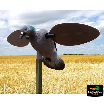 $52.90 • Buy Mojo Motorized Wood Pigeon Decoy Spinning Wing  With Magnetic Wings Dove Hw2410