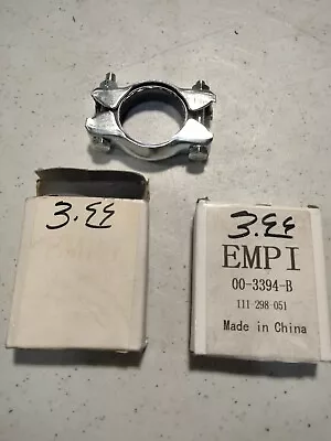 Tail Pipe Clamps X2 Vw Bug Buggy Ghia Thing Bus /  Empi 00-3394-b • $9.95