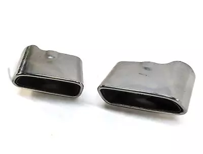 2015 Mercedes Cla250 (c117 W117) Left & Right Muffler Pipe Exhaust Tip Set-2 • $129.99