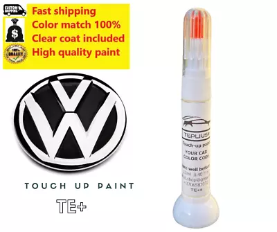 For VOLKSWAGEN LC9Z BLACK MAGIC Touch Up Paint Pen With Brush (SCRATCH REPAIR) • $14.49