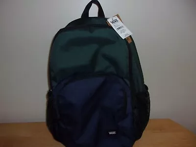 Vans Unisex Adult's Alumni Pack 5K Green Gables  Backpack LV5 Black One Size NWT • $29.99