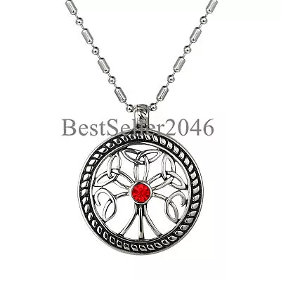 Viking Men Women Celtic Knot Pendant Amulet Trinity Necklace Biker Jewelry 22  • $10.99